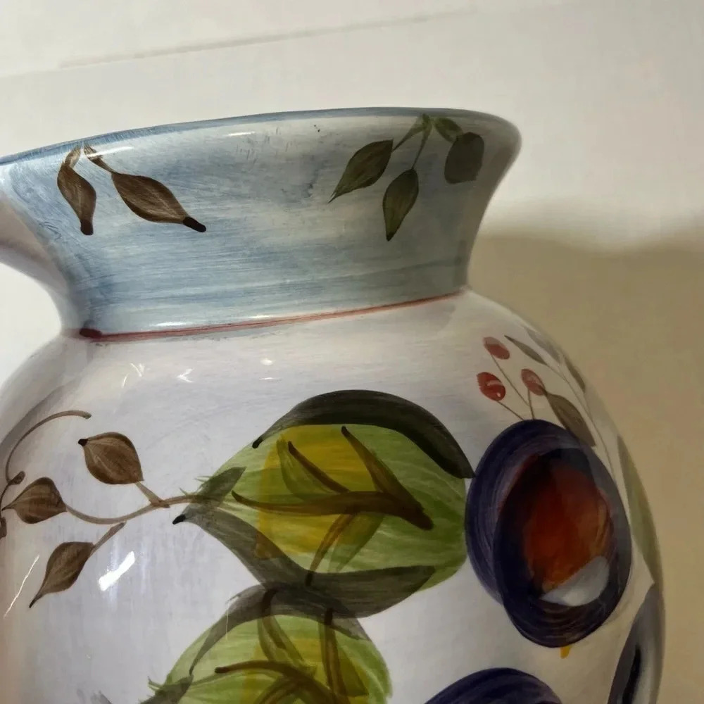 Vintage Black Forest Fruit dinnerware Heritage Mint Size 7 3/4H X 9 5/8 W X 7D - Picture 16 of 16